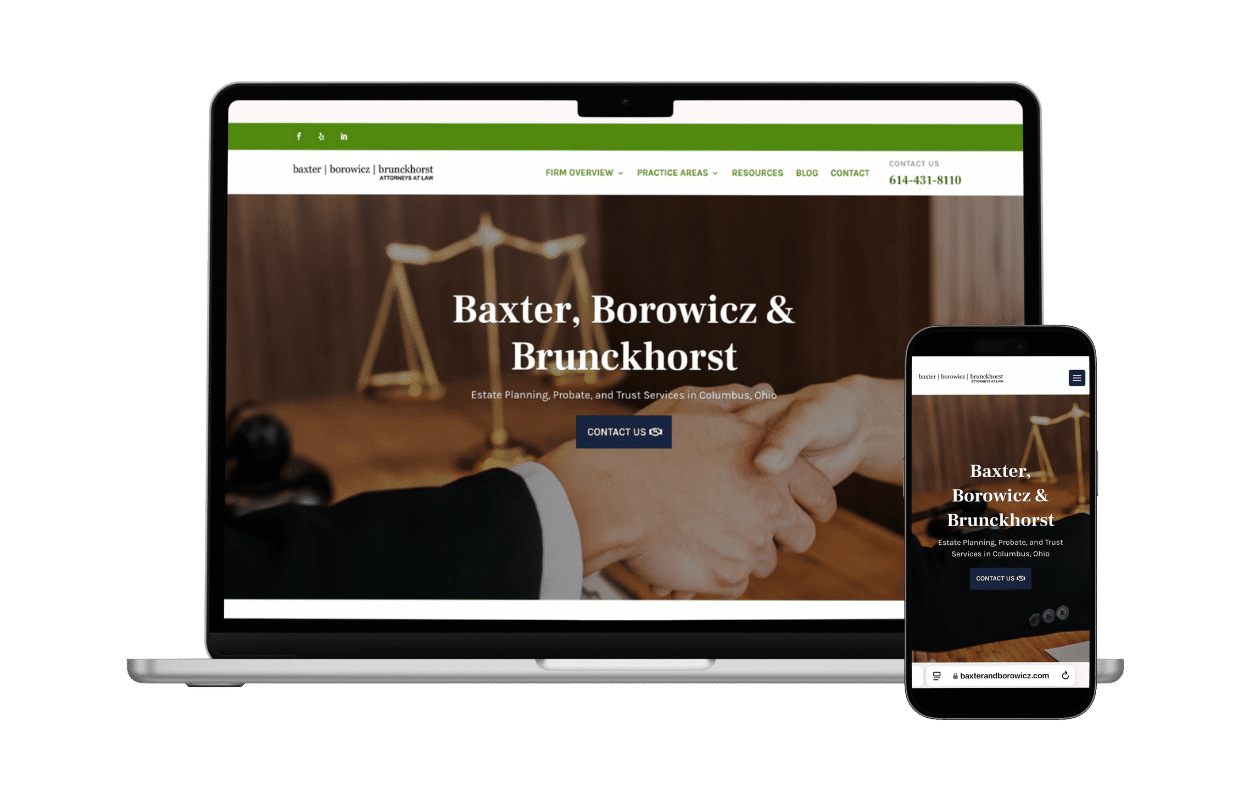 law firm website design columbus oh